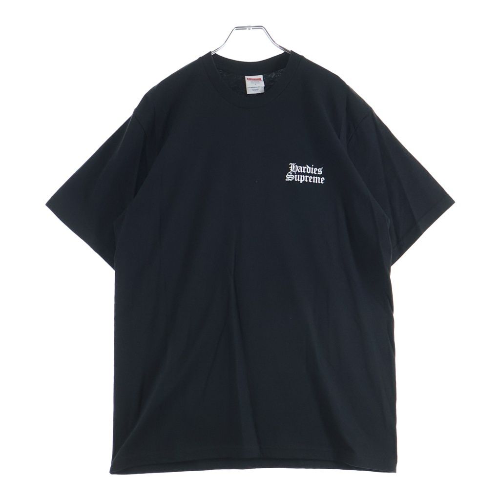 SUPREME (シュプリーム) 23SS Hardies Dog Tee ハーディーズ ドッグ プリント クルーネック 半袖Tシャツ カットソー ブラック