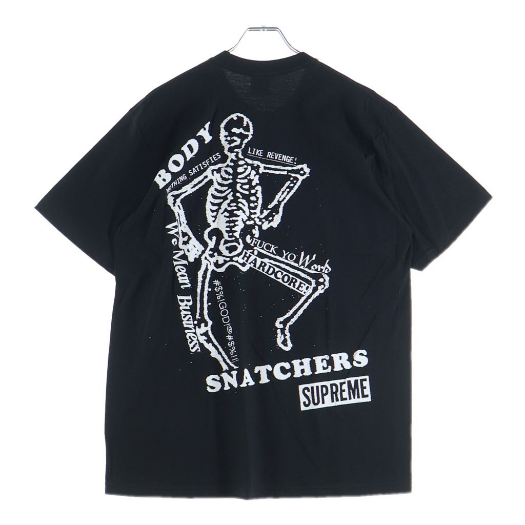 SUPREME (シュプリーム) 21SS Spiral Tee スパイラル ロゴプリント クルーネック 半袖Tシャツ カットソー ブラック