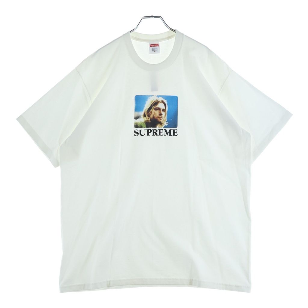 SUPREME (シュプリーム) 23SS Kurt Cobain Tee カートコバーン フォトプリント クルーネック 半袖Tシャツ カットソー ホワイト 15,006円