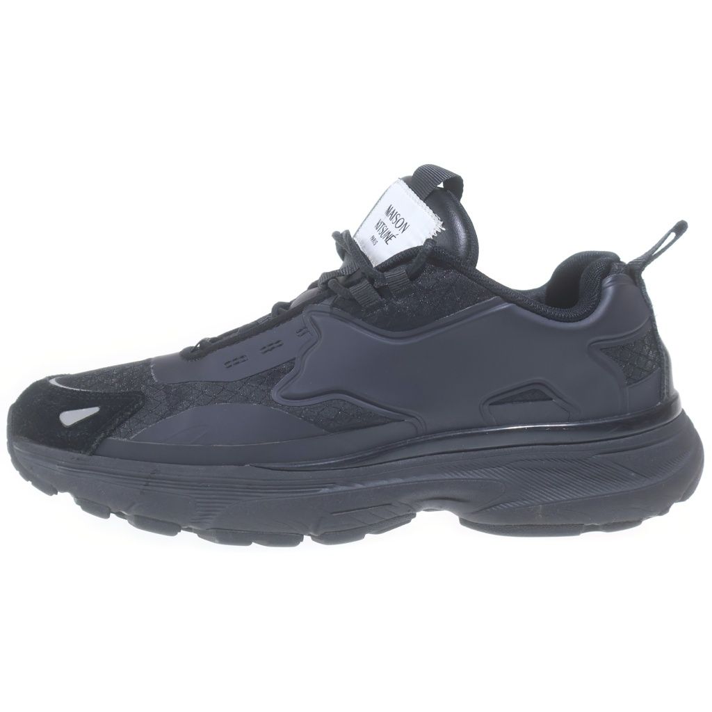 MAISON KITSUNE (メゾンキツネ) TECHNICAL RUNNER テクニカルランナー ローカットスニーカー ブラック MM04803WQ1101