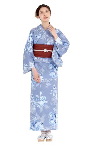 [NISHIORI] 二部式浴衣 レディース セパレート 浴衣単品 簡単着付け 夏祭り 花火大会 女性用 トレンド柄 和モダン 着崩れしにくいkoe
