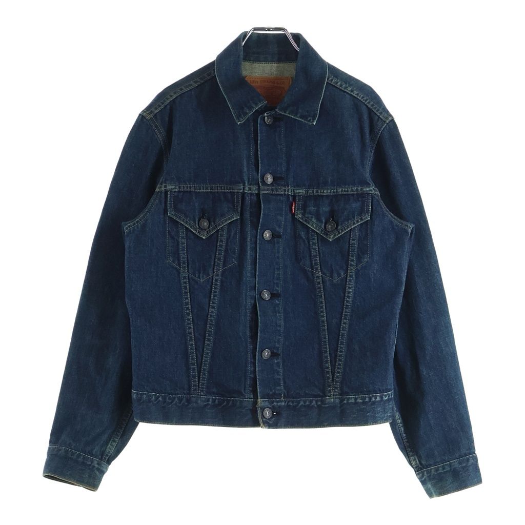 Levi's (リーバイス) 3rd トラッカー デニムジャケット Gジャン 復刻 BIG E インディゴ 71557