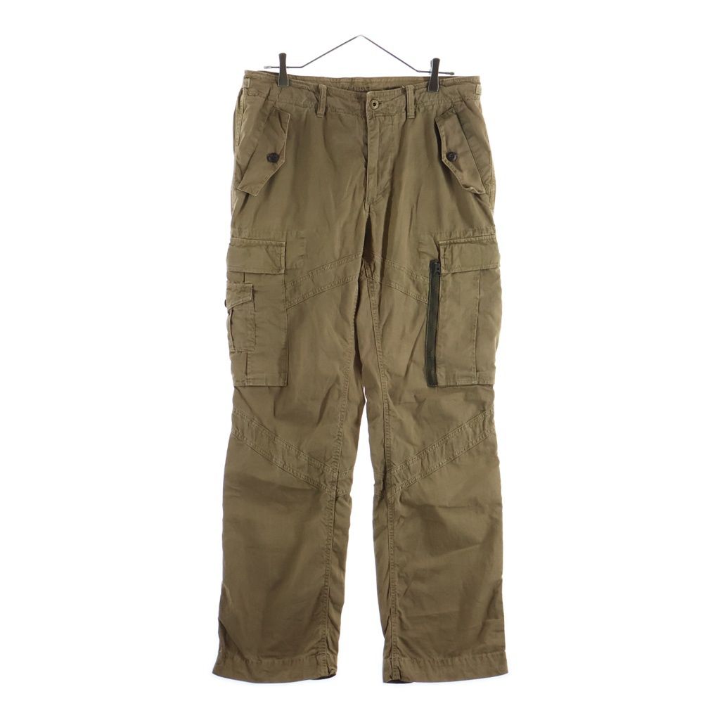 POLO RALPH LAUREN (ポロラルフローレン) 90s Military Cargo Pants ミリタリー ギミック カーゴパンツ ブラウン MILーJ-4883A