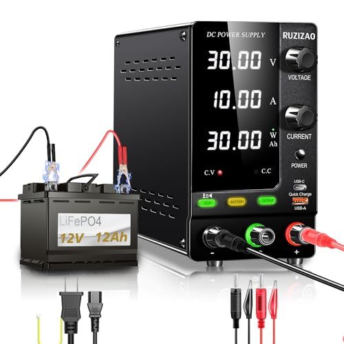 ☆新品☆安定化電源 30V 10A 4桁電圧電流電力表示 エンコーダ調整 デスクトップ電源 スイッチング電源 6V 12V 24V 電池充電用 可変直流安定化電源 めっき 実験室用直流安定化電源 電気制御機器 バンド出力スイッチ 充電検出 提 1219d36c