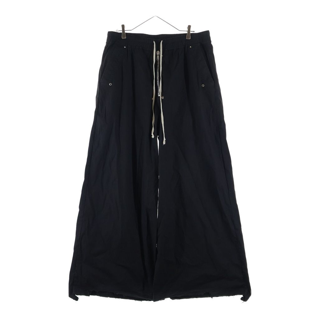 Rick Owens (リックオウエンス) 24SS LIDO WIDE LEG BELA TROUSER PANTS ワイドベラ トラウザーパンツ ブラック RR01D3366-TE