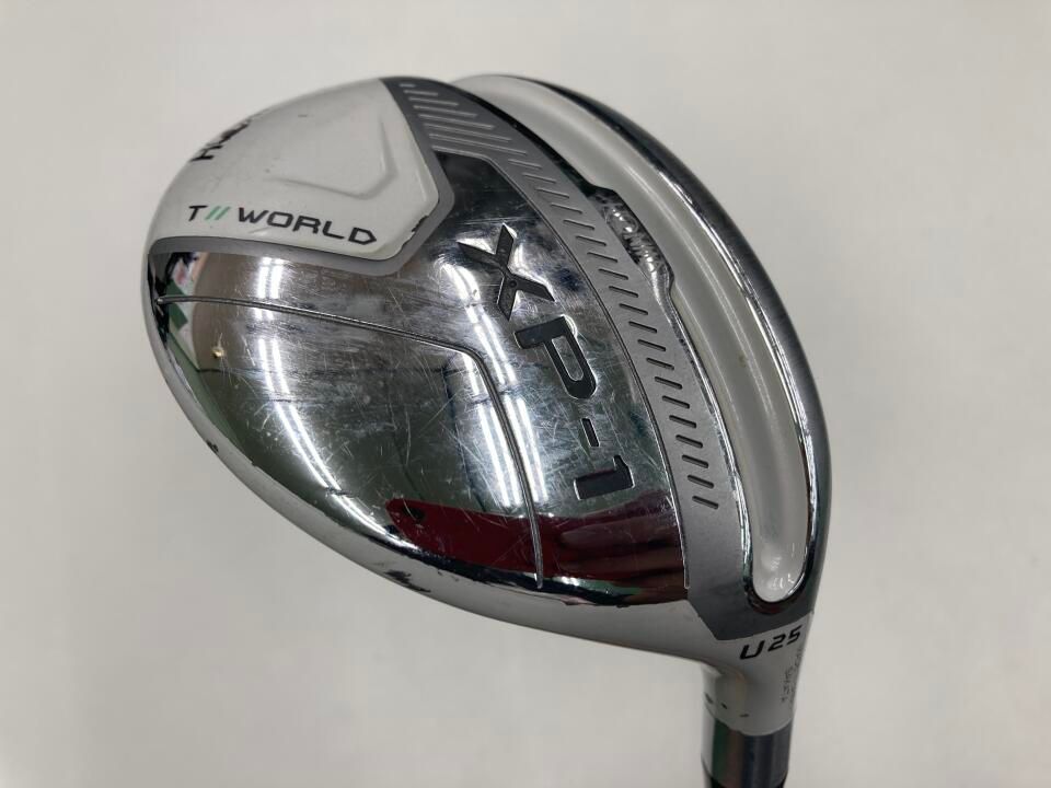 ホンマゴルフ　【訳あり】TOUR WORLD XP-1 レディス　25度　VIZARD 39　Lフレックス　ユーティリティ　中古【最短即日発送】
