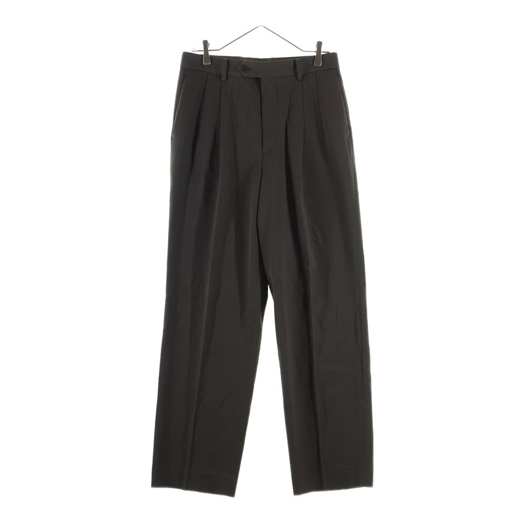 AURALEE (オーラリー) 25SS LIGHT WOOL MAX GABARDINE TWO-TUCK SLACKS