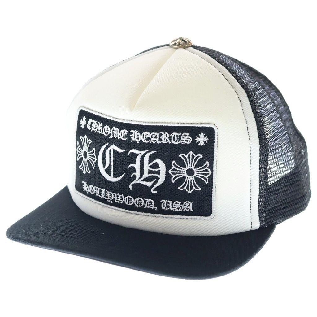 CHROME HEARTS (クロムハーツ) TRUCKER CAP CHパッチ メッシュ 