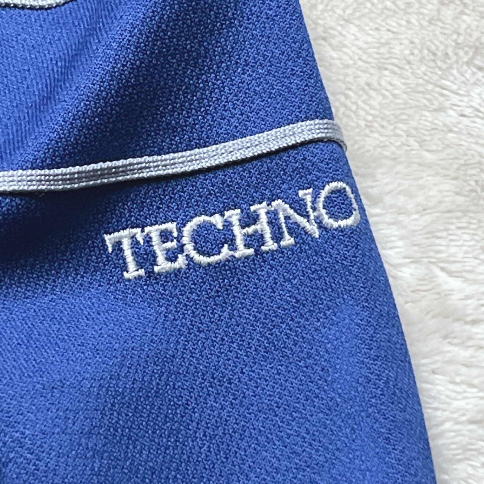 80s デサント製 adidas アディダス トラックジャケット ブルー M 