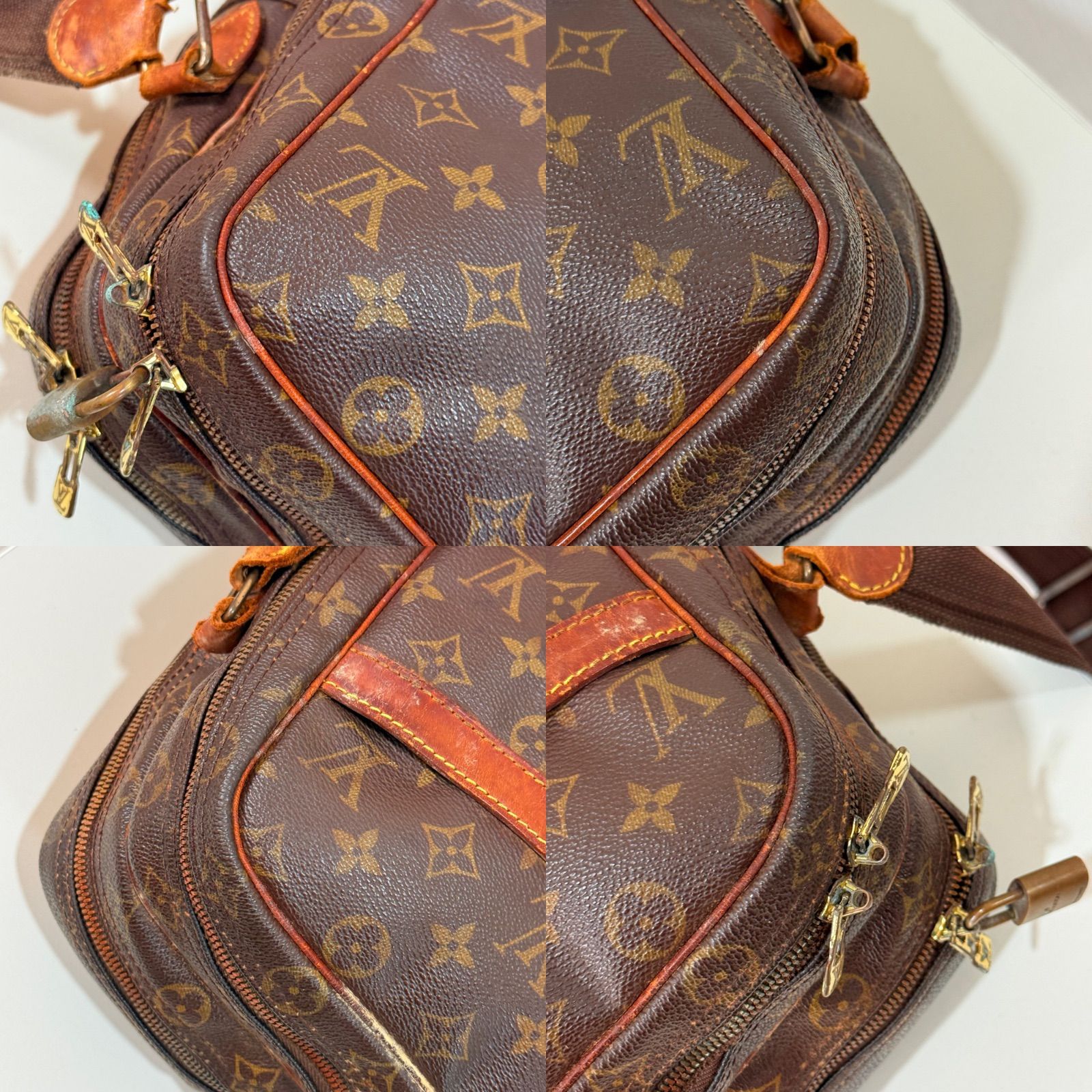 LOUISVUITTON ルイヴィトン リポーターGM モノグラム 美品 - メルカリ