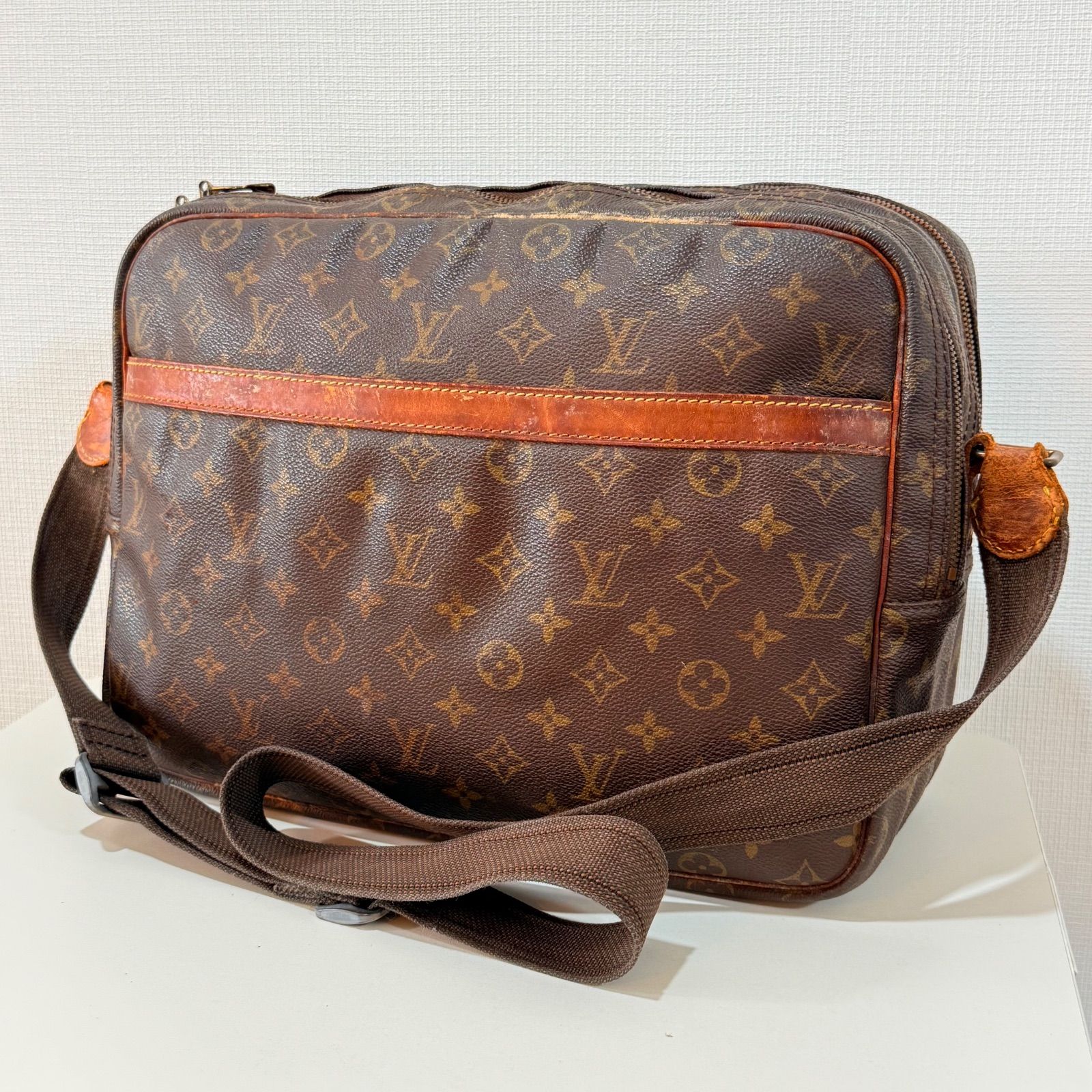 LOUISVUITTON ルイヴィトン リポーターGM モノグラム 美品 - メルカリ