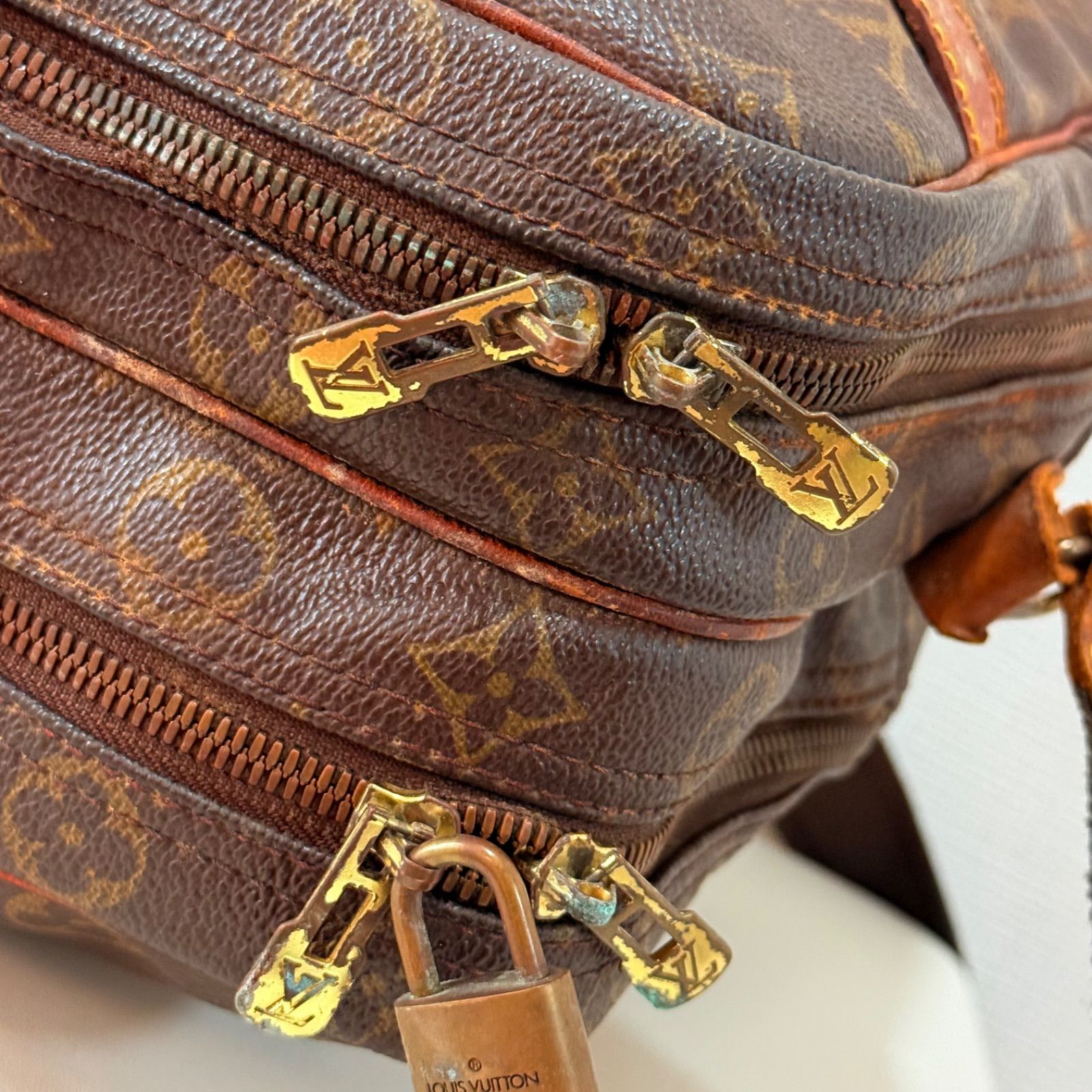 LOUISVUITTON ルイヴィトン リポーターGM モノグラム 美品 - メルカリ