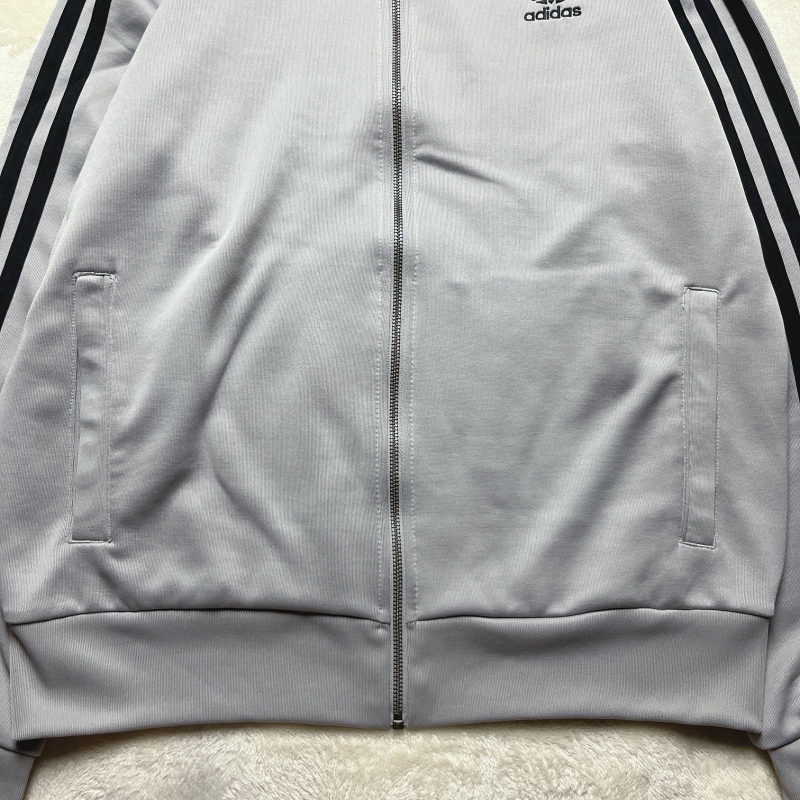 adidas アディダス スーパースター トラックジャケット グレー L 