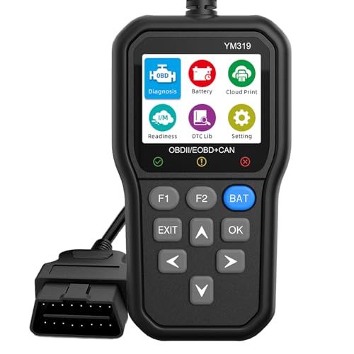 Sugarman OBD2診断機 日本語対応 自動車故障診断機 車検対応 スキャンツール フルOBD2機能 チェックエンジンライトの消灯 バッテリーテスト DTC検索 軽量 初心者向け JOBD国産車対応不可★m 4efcc986