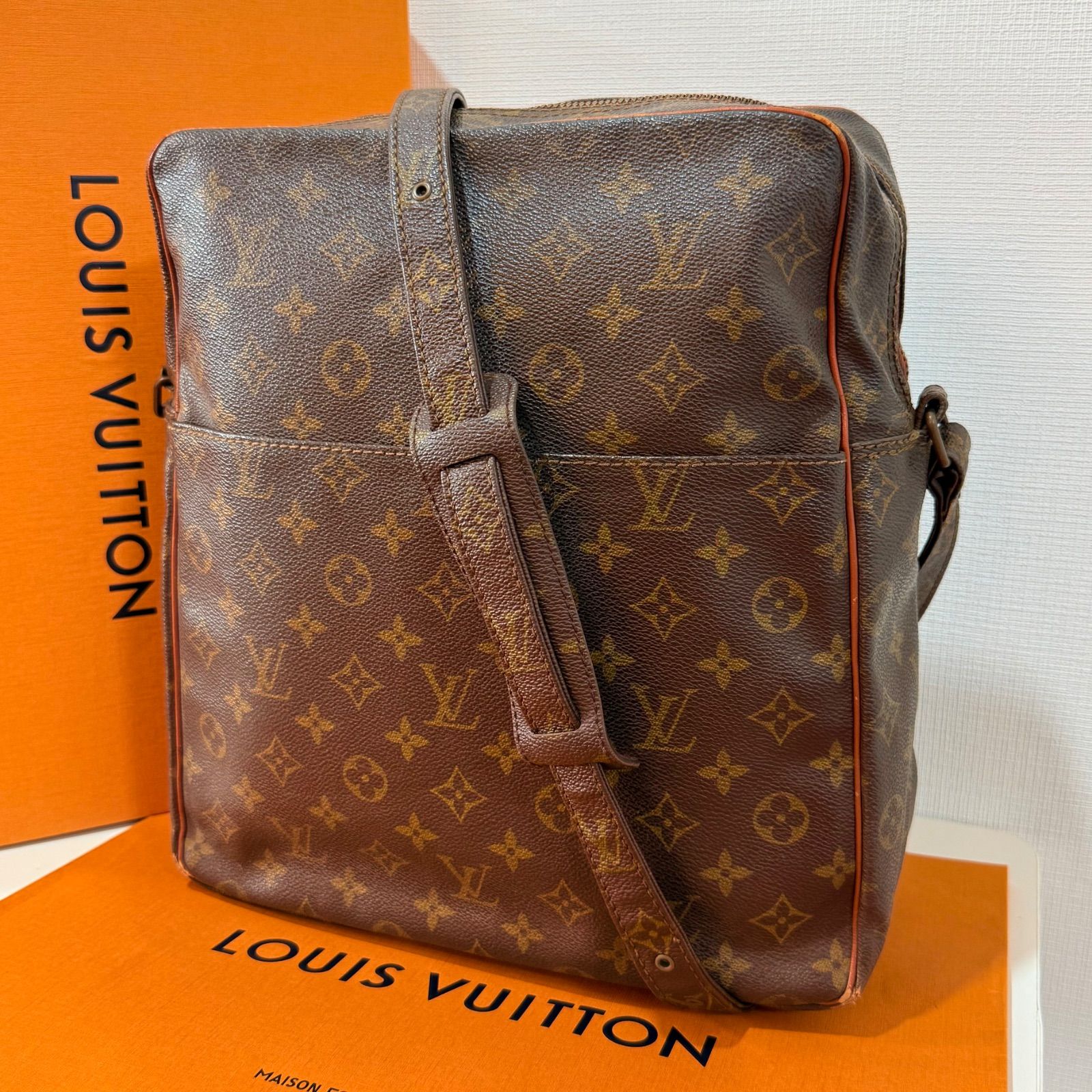 LOUIS VUITTON ルイヴィトン マルソー モノグラム ショルダー 美品