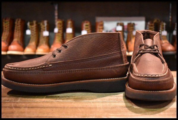 ラッセルモカシン／ チャッカブーツ 27cm 7E 美品】RUSSELLMOCCASIN ラッセルモカシン スポーティングクレー