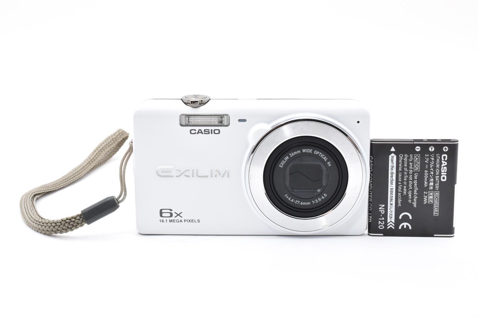 ★美品★カシオ CASIO EXILIM EX-Z900 ホワイト★ Y897 #5134