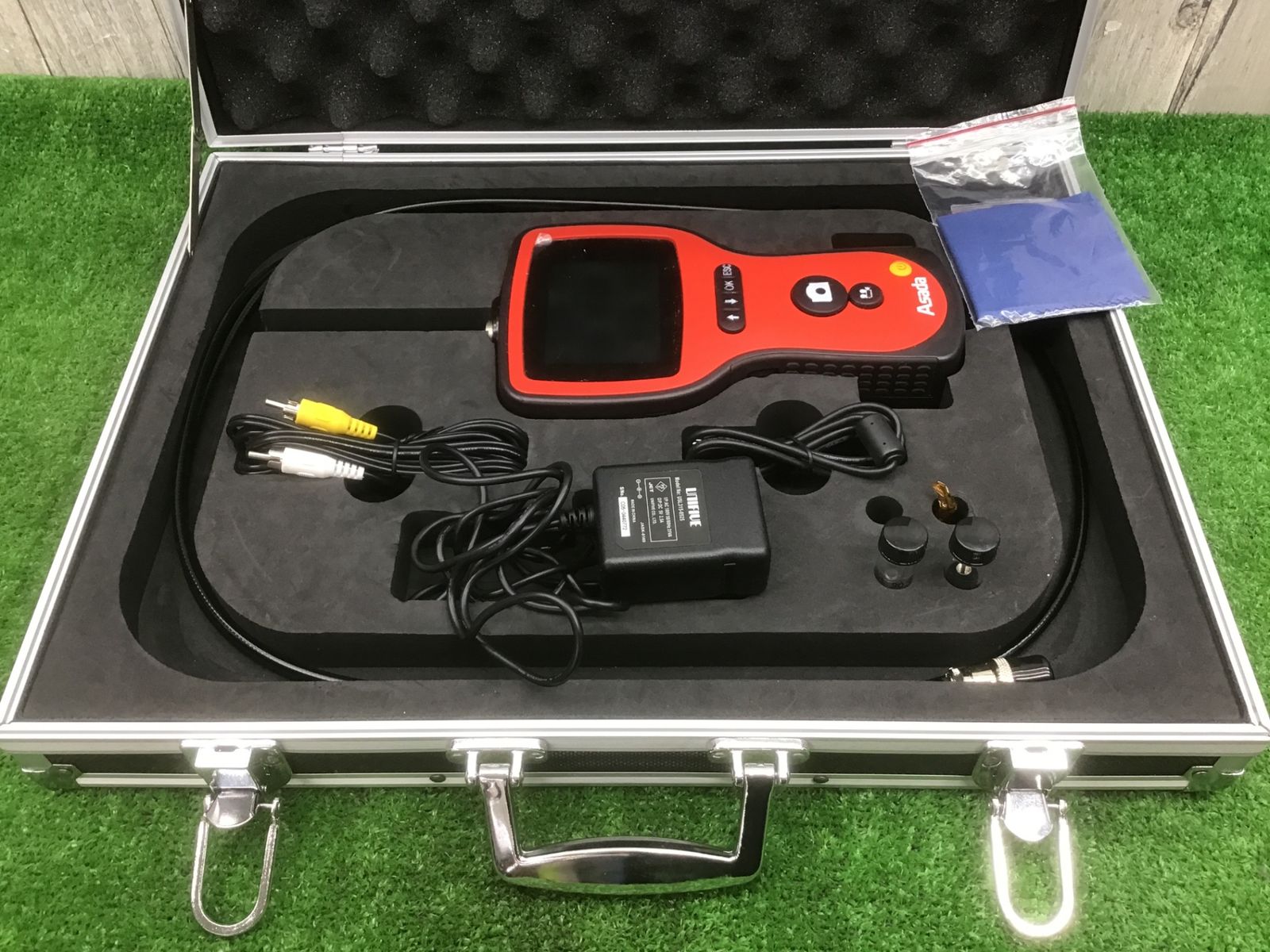 【中古動作品】ASADAアサダ 管内カメラ クリアスコープデジタル　F800　内視鏡　※バッテリー持ち不明♪アクトツール富山店♪F/G