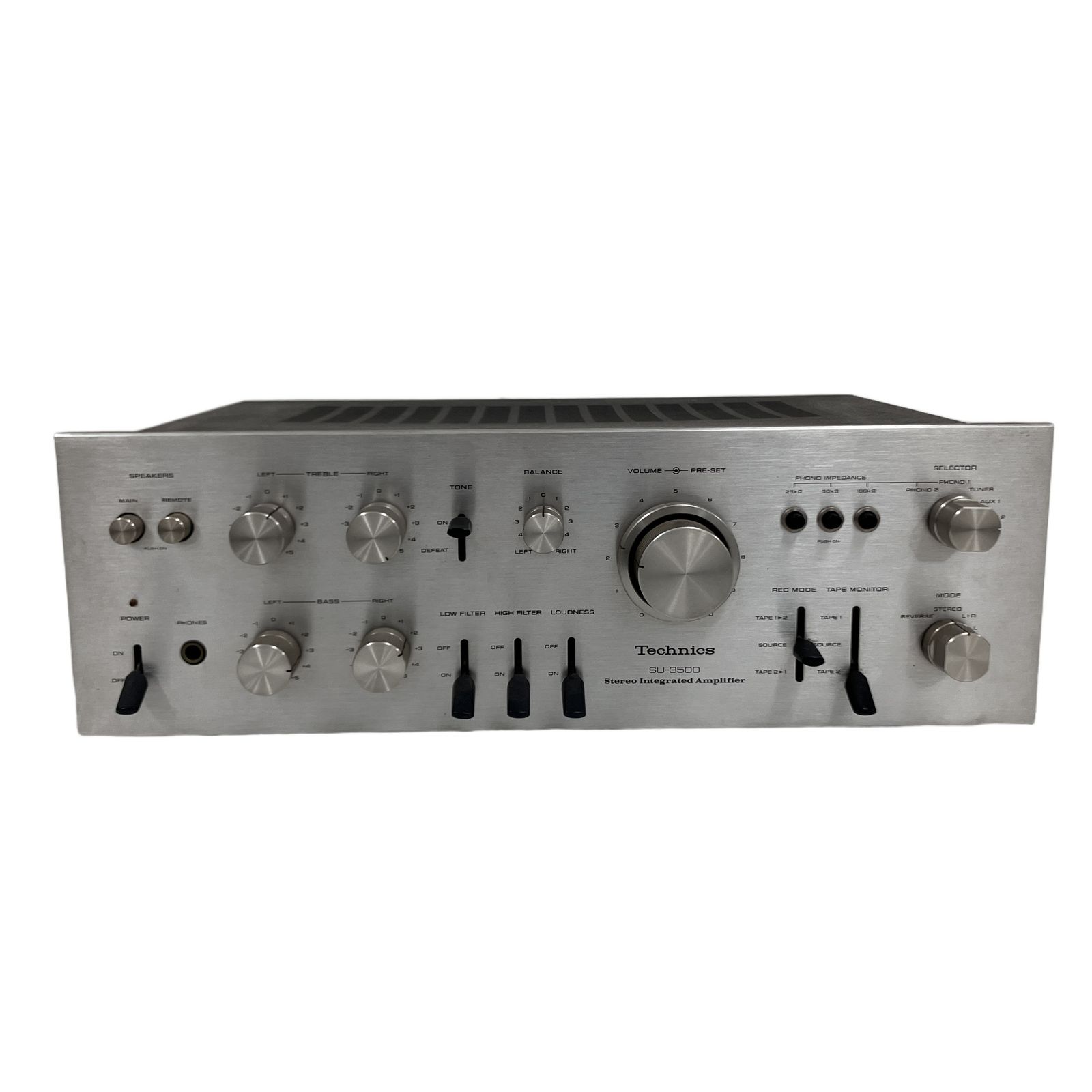 整備済 Technics テクニクス プリメインアンプ SU-3500 テクニクス SU-3500 プリメインアンプ ジャンク品 【公式通販】