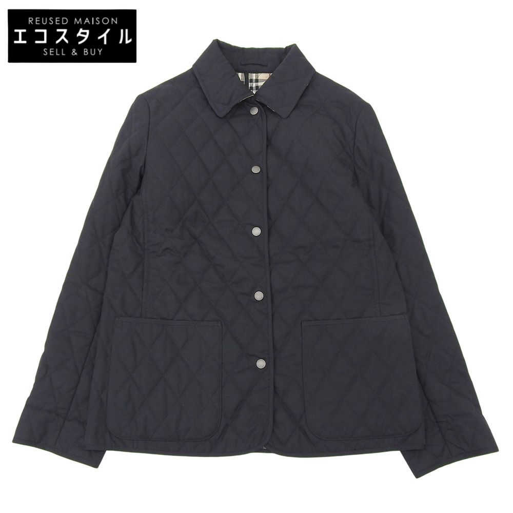 BURBERRY LONDON　バーバリーロンドン　ノバチェク キルティング ジャケット アウター レディース ブラック 40　40