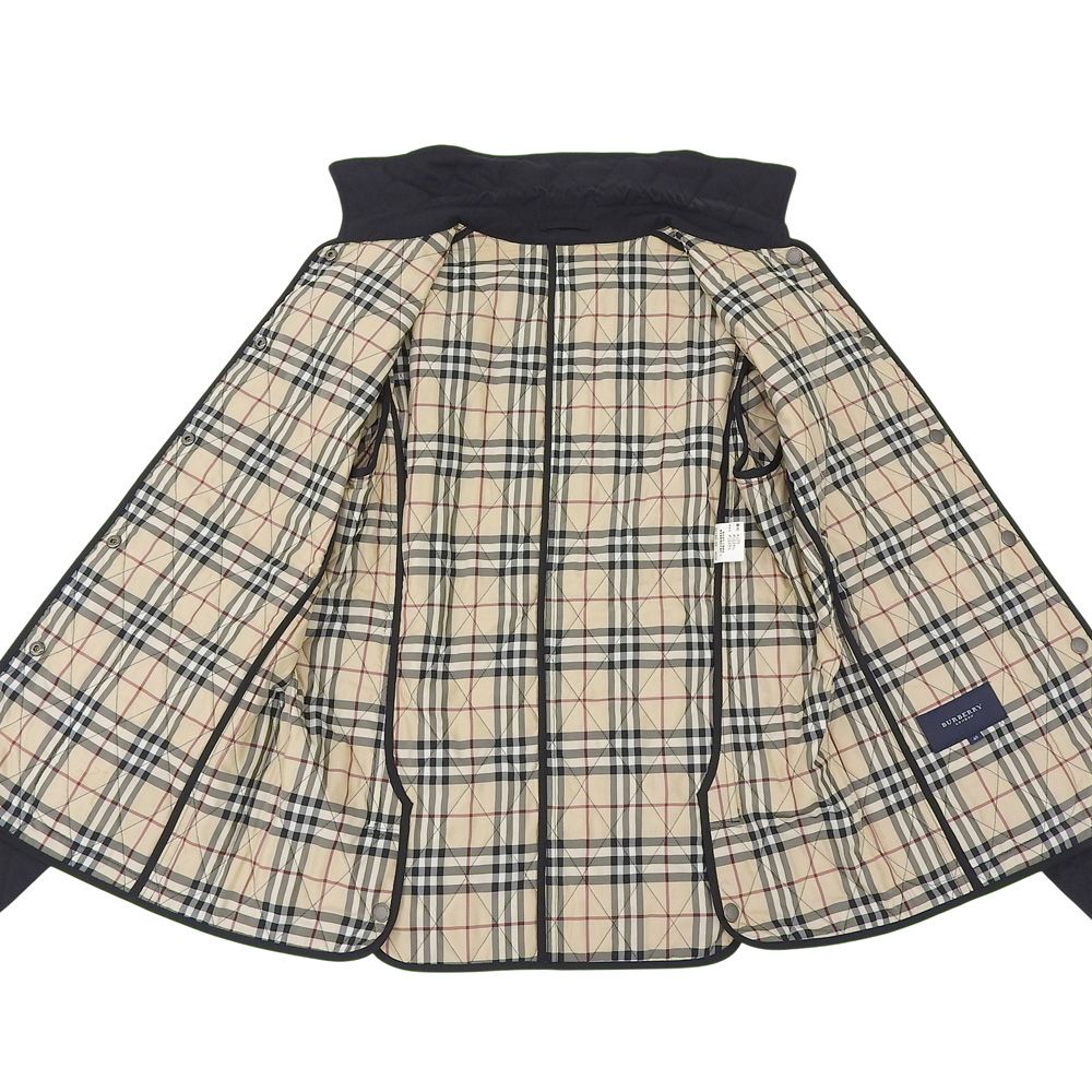 BURBERRY LONDON バーバリーロンドン ノバチェク キルティング ジャケット アウター レディース ブラック 40 40 BURBERRY LONDON バーバリーロンドン ノバチェク キルティング ジャケット アウター レディース ブラック 40 40