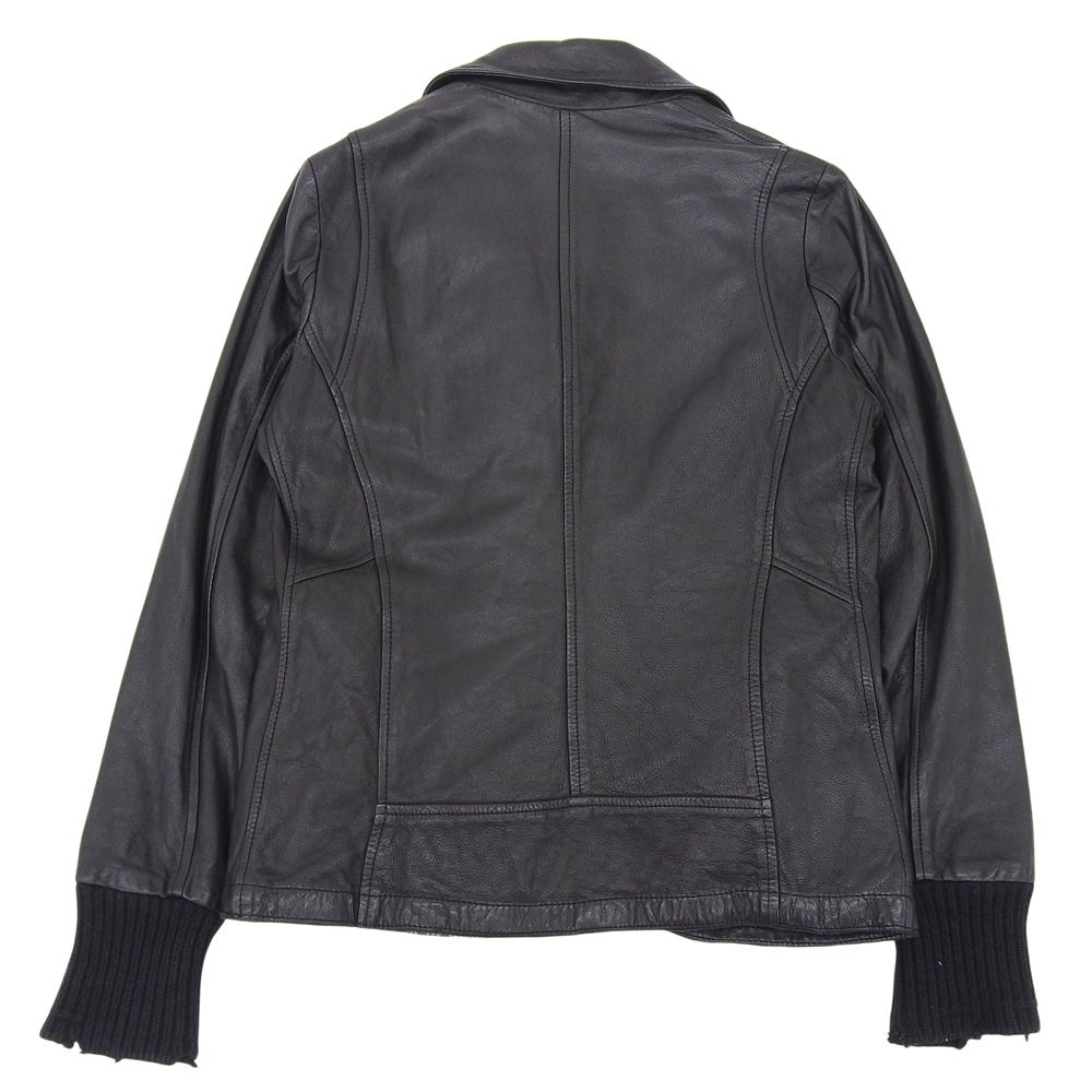 GIORGIOBRATO ジョルジオブラット ダブル ライダース レザー