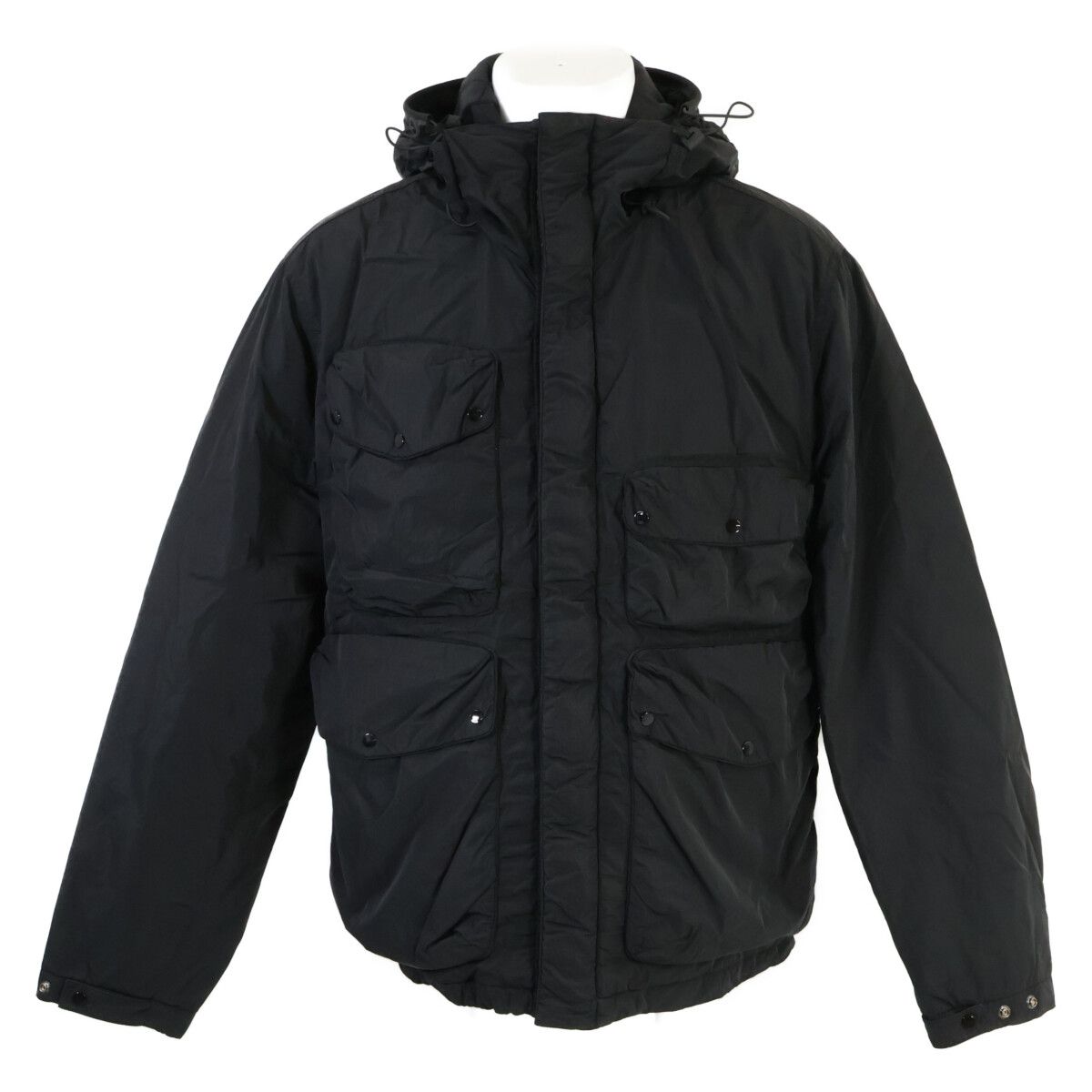 C P COMPANY シーピーカンパニー 23AW CHROME-R GOGGLE OVERSHIRT ゴーグルジャケット L ブラック - ブランド古着買取・販売unstitchオンラインショップ