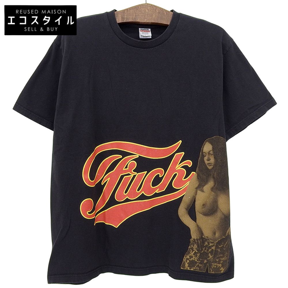 Supreme　シュプリーム　24FW HG Fuck Tシャツ トップス メンズ ブラック L　L
