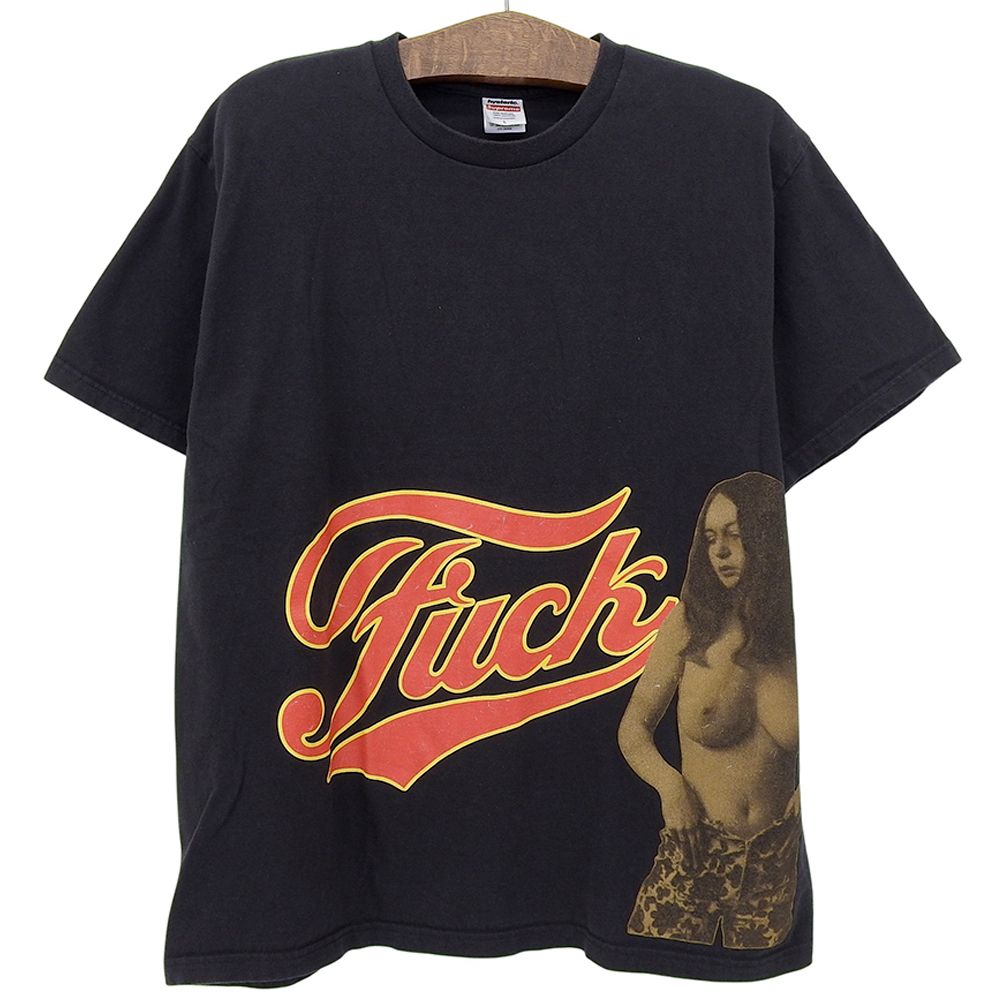 Supreme シュプリーム 24FW HG Fuck Tシャツ トップス メンズ ブラック L L Supreme シュプリーム 24FW HG Fuck Tシャツ トップス メンズ ブラック L L