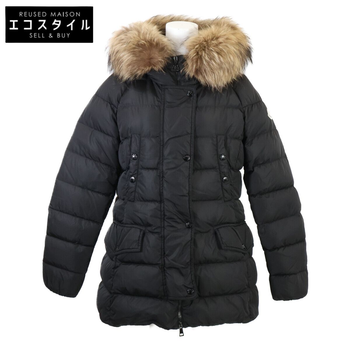 MONCLER　モンクレール　CLIO ファー付 ダウンジャケット　3 89,540円
