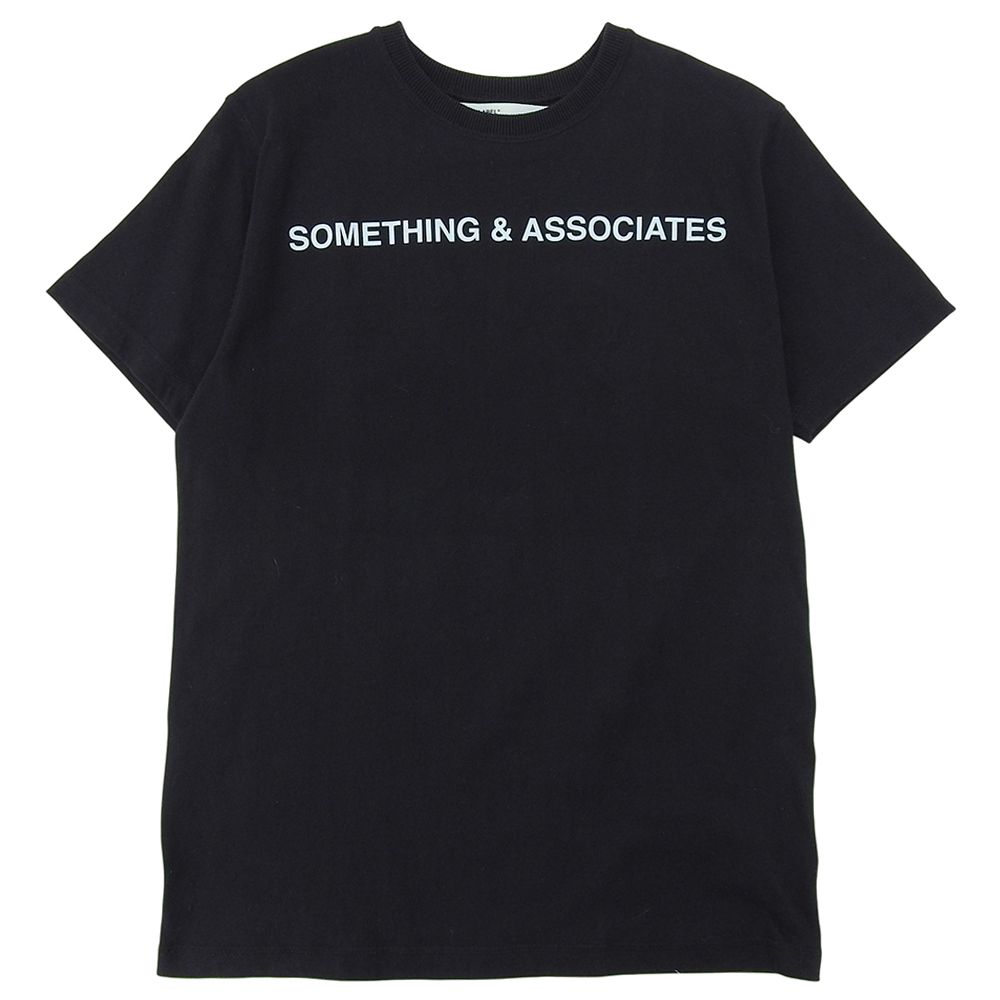 OFF-WHITE　オフホワイト　コットン 半袖シャツ トップス メンズ ブラック S　S