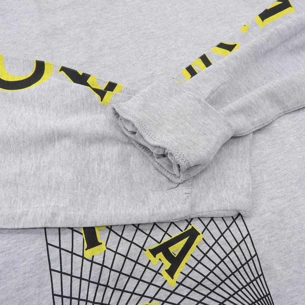 PALACE パレス 美品 グリドル ロングスリーブ Tシャツ トップス メンズ グレー M M PALACE パレス 美品 グリドル ロングスリーブ Tシャツ トップス メンズ グレー M M