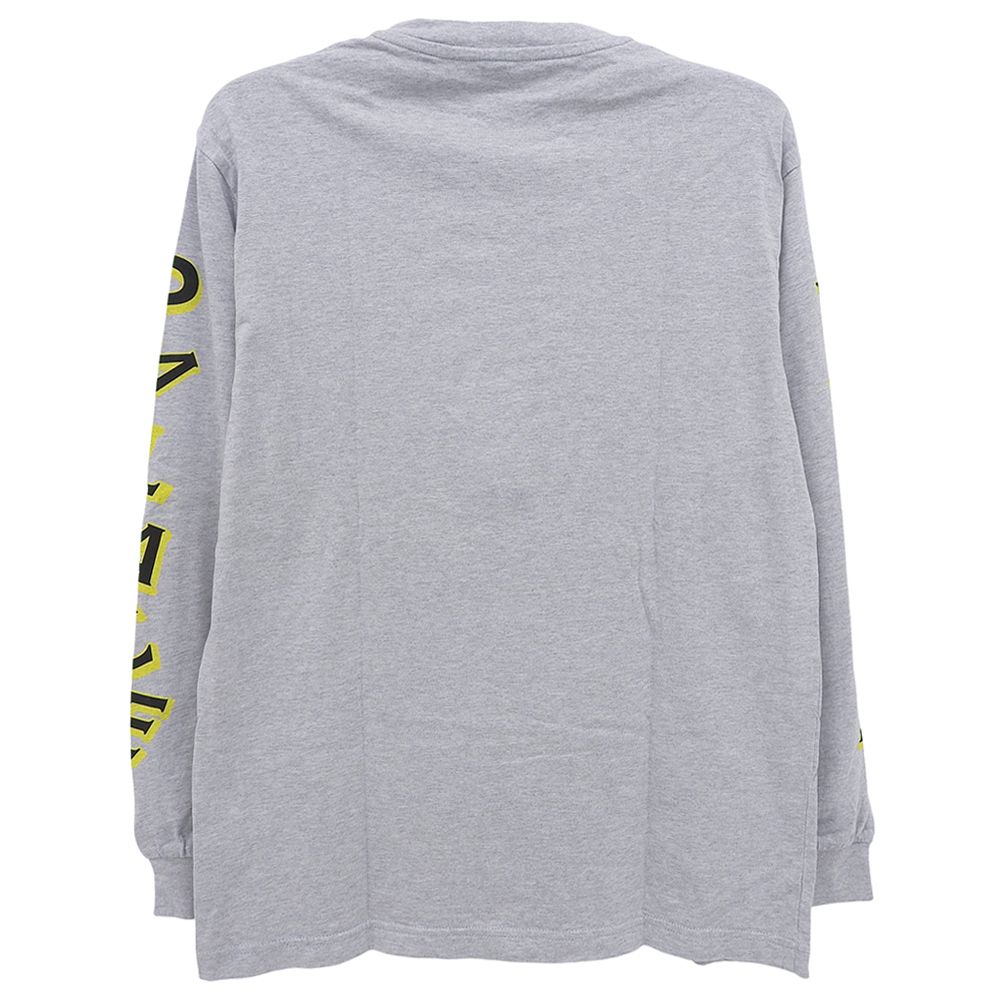 PALACE パレス 美品 グリドル ロングスリーブ Tシャツ トップス メンズ グレー M M PALACE パレス 美品 グリドル ロングスリーブ Tシャツ トップス メンズ グレー M M