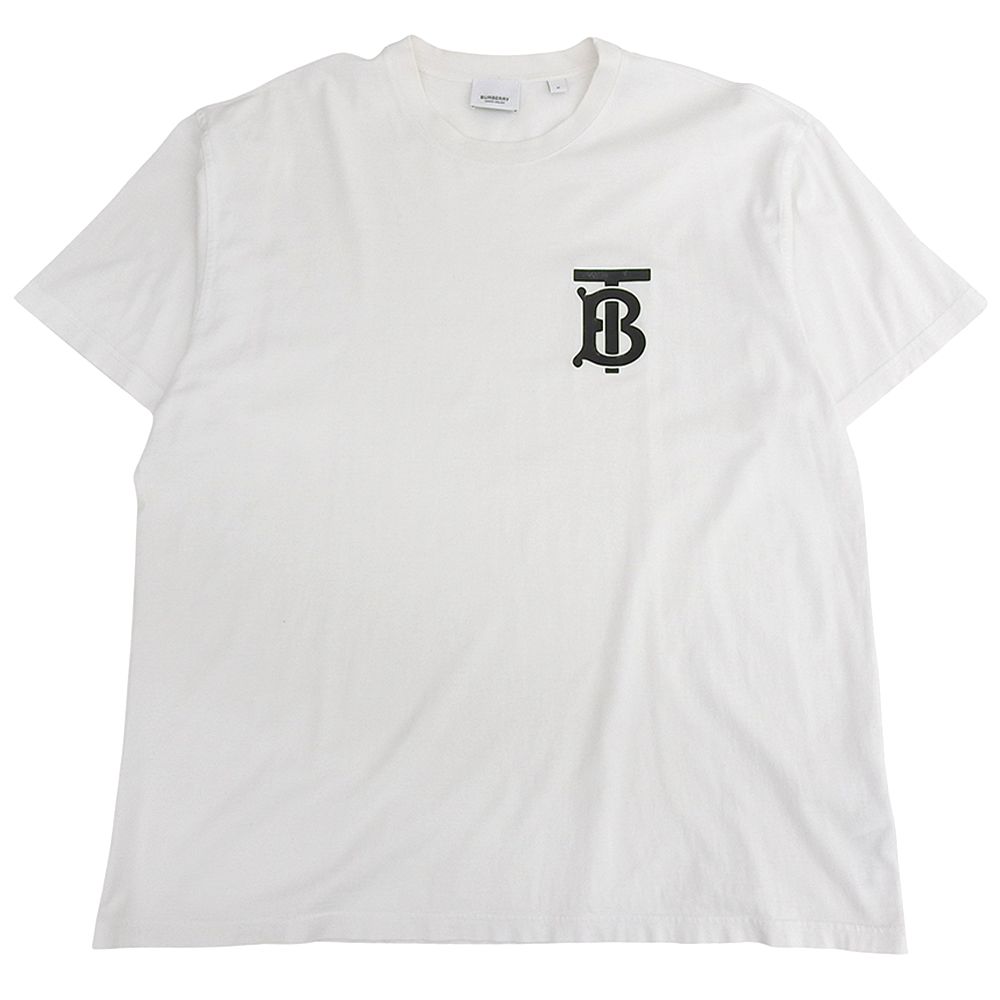 BURBERRY バーバリー TBロゴ モノグラム EMERSON TB Tシャツ トップス メンズ ホワイト M 8017485 M BURBERRY バーバリー TBロゴ モノグラム EMERSON TB Tシャツ トップス メンズ ホワイト M 8017485 M