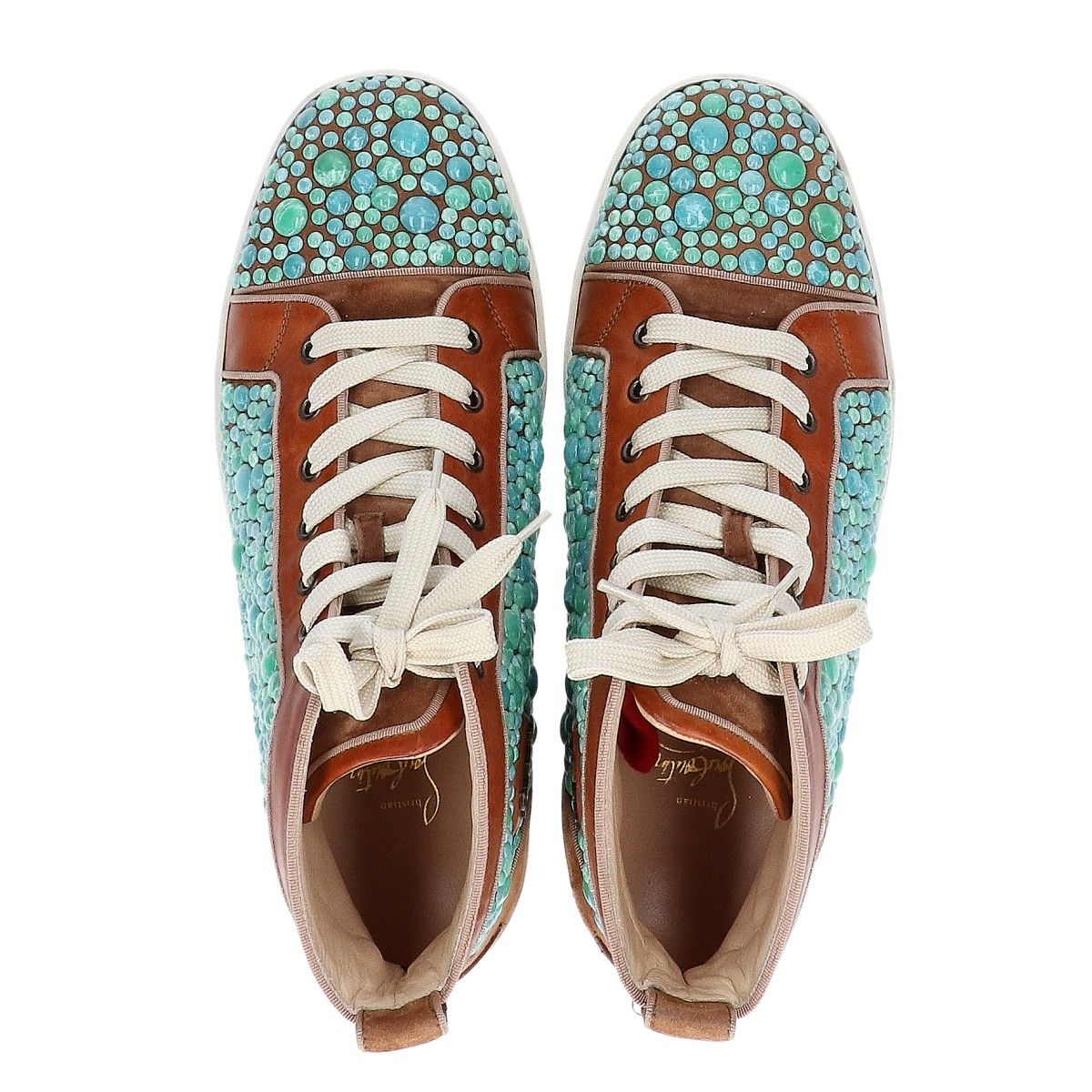 Christian Louboutin クリスチャンルブタン 擬石 MINEROM INDIANA ハイカットスニーカー 41 Christian Louboutin クリスチャンルブタン 擬石 MINEROM INDIANA ハイカットスニーカー 41