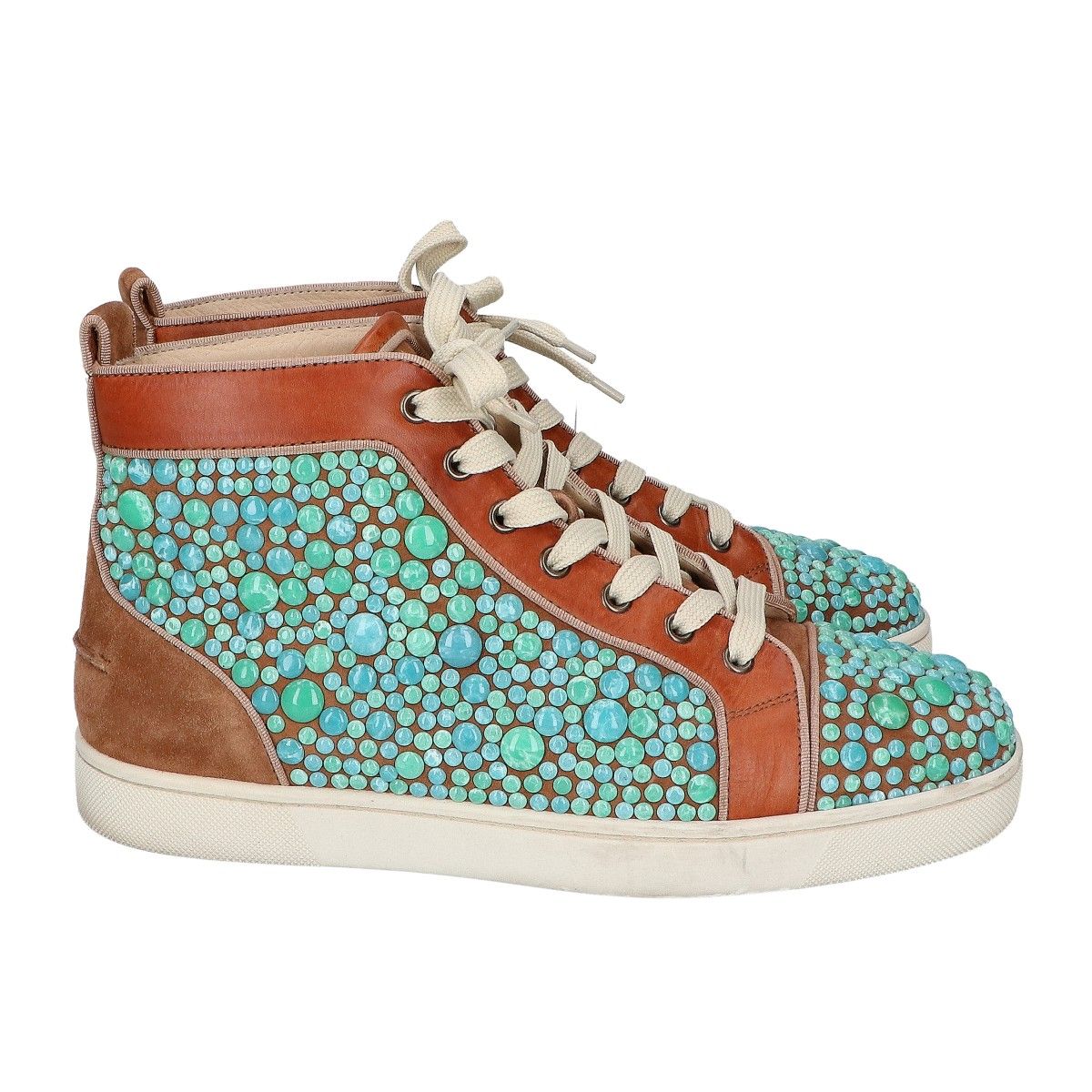 Christian Louboutin クリスチャンルブタン 擬石 MINEROM INDIANA ハイカットスニーカー 41 Christian Louboutin クリスチャンルブタン 擬石 MINEROM INDIANA ハイカットスニーカー 41