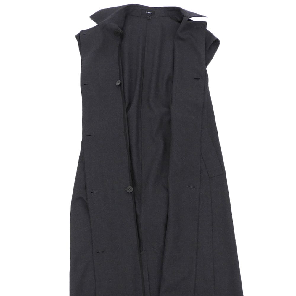Theory　セオリー　Wool Pl Flannel Belted Dress ワンピース レディース グレー P 01-5305204 25AW　P