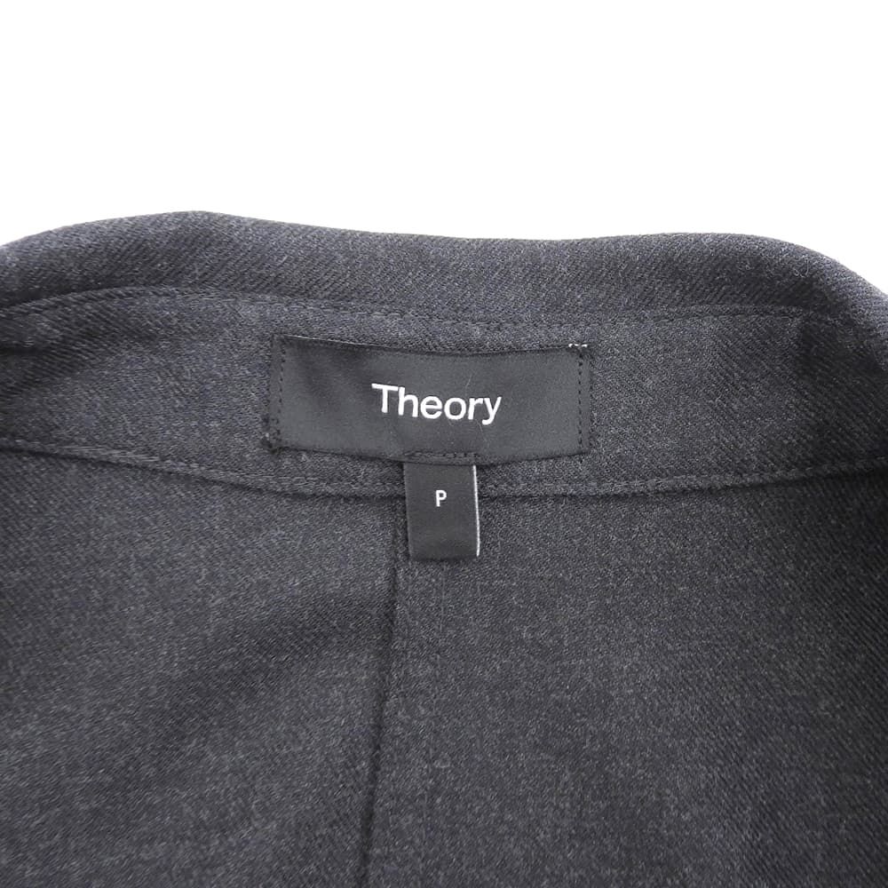 Theory　セオリー　Wool Pl Flannel Belted Dress ワンピース レディース グレー P 01-5305204 25AW　P