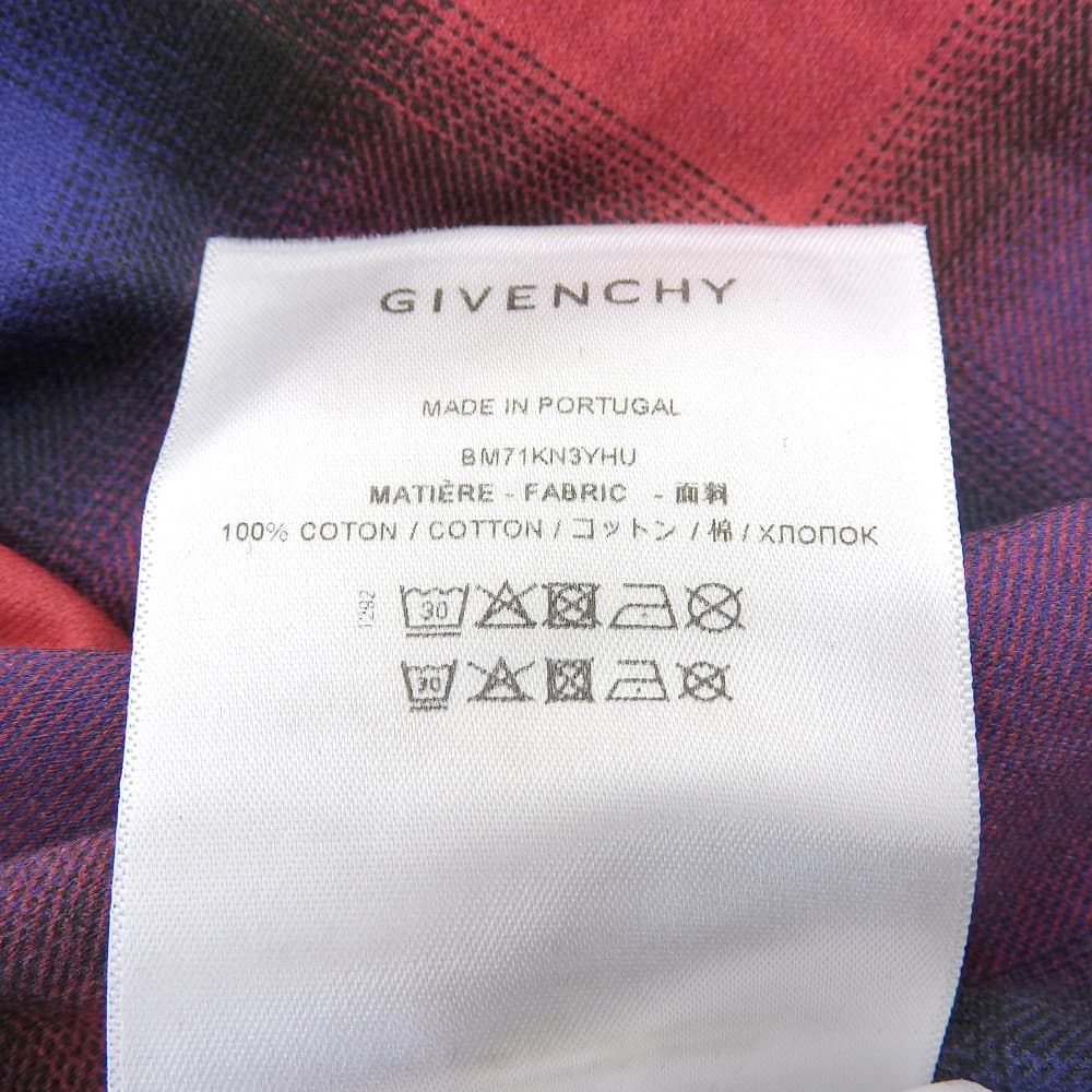 GIVENCHY　ジバンシィ　ヴィンテージ ショートスリーブ Tシャツ トップス メンズ グレー L BM71KN3YHU　L