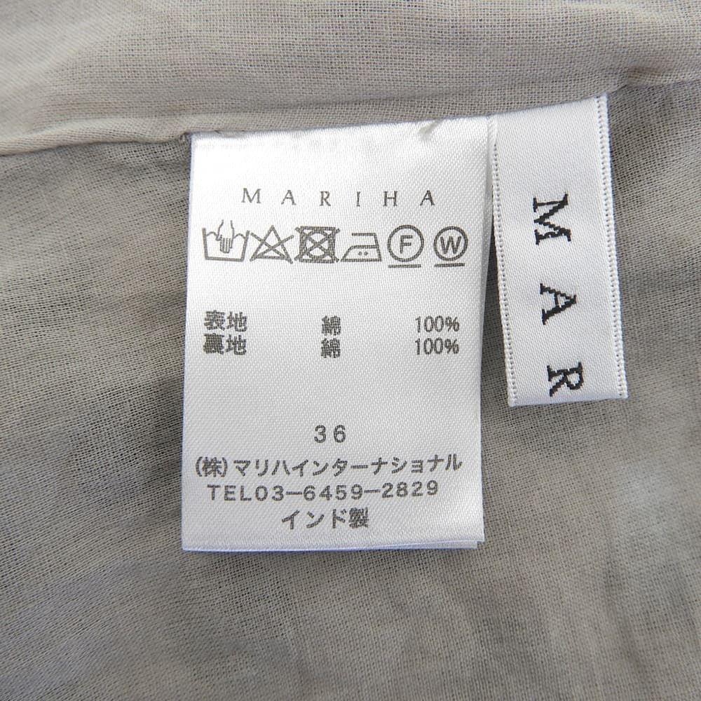 MARIHA　マリハ　ドット 夜空のドレス ワンピース レディース グレー系×ブラック 36　36