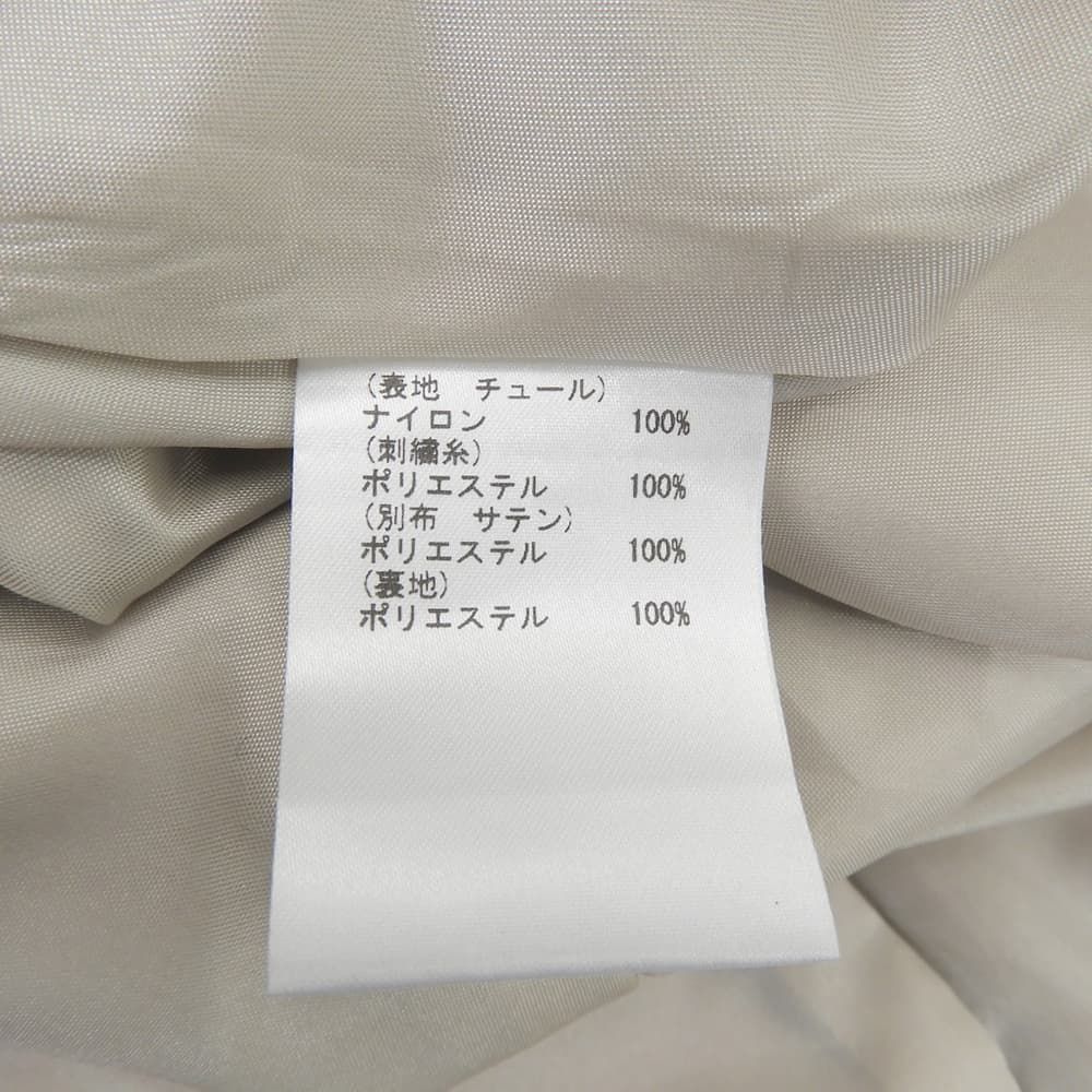 GRACE CONTINENTAL　グレースコンチネンタル　美品 フラワー エンブロイダリー レース 刺繍 ワンピース レディース ネイビー 36　36