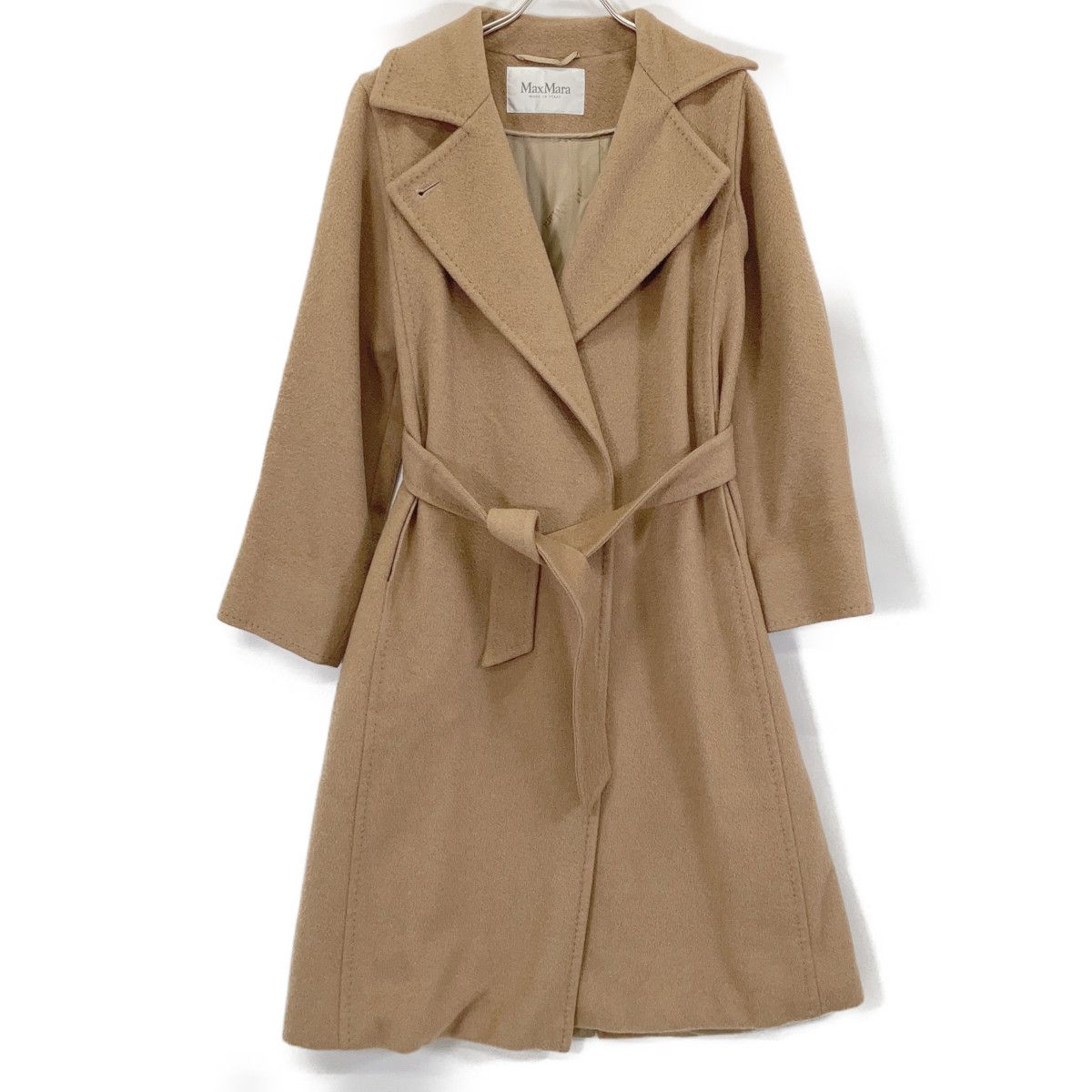 Max Mara マックスマーラ 101614730 ベージュ カシミアブレンド チェスターコート 38 Max Mara マックスマーラ 101614730 ベージュ カシミアブレンド チェスターコート 38