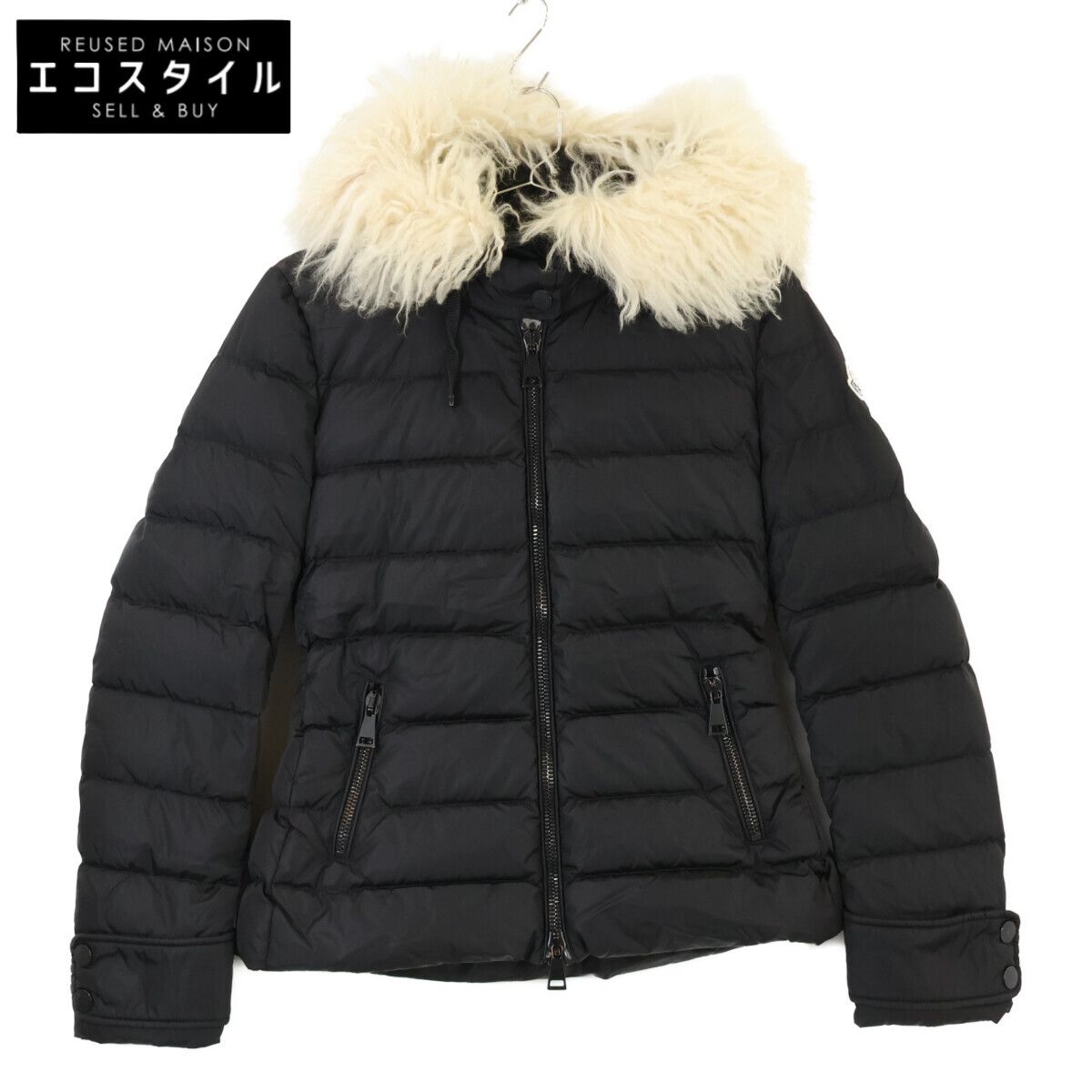 MONCLER　モンクレール　CINTRAT モンゴリアンラムファー付 フーディダウンジャケット　O 52,074円
