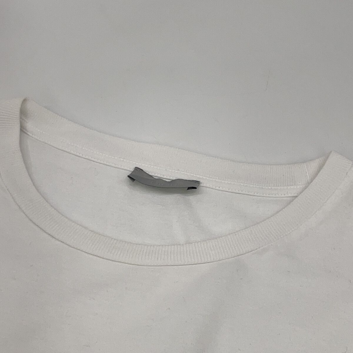DIOR ディオール 923J611B0533 19SS ホワイト ビジターパッチTシャツ L DIOR ディオール 923J611B0533 19SS ホワイト ビジターパッチTシャツ L