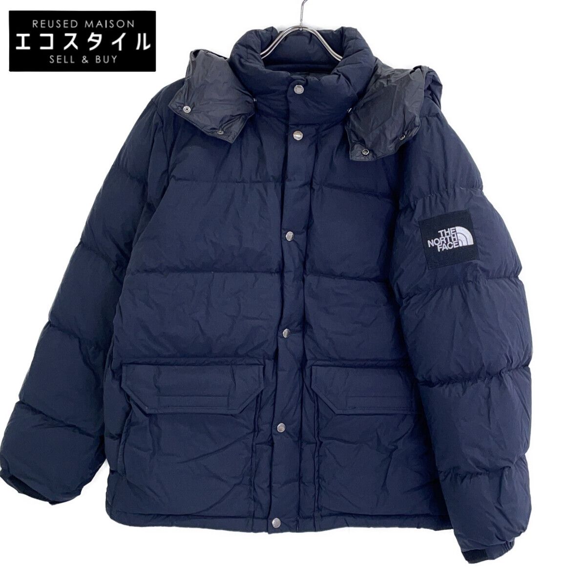 THE NORTH FACE ノースフェイス ブラック ND92230 ジャケット キャンプシェラショート XL