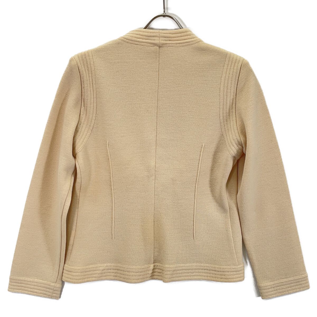 MISSONI　ミッソーニ　ベージュ ウール 1B ジャケット　42