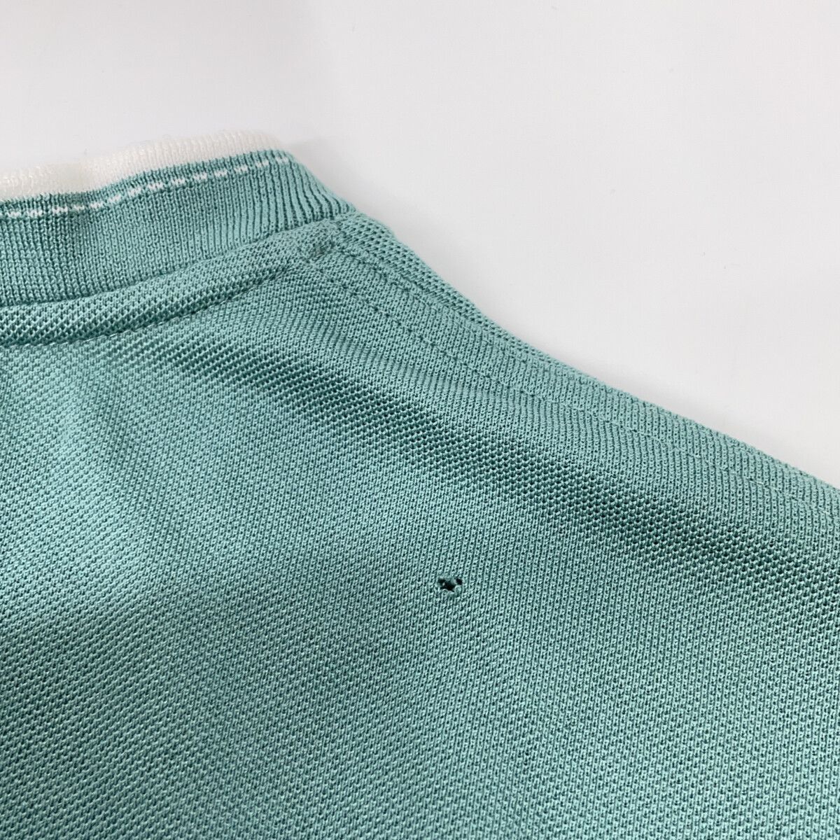 HERMES エルメス ライトブルー H刺繍 半袖Tシャツ XS HERMES エルメス ライトブルー H刺繍 半袖Tシャツ XS
