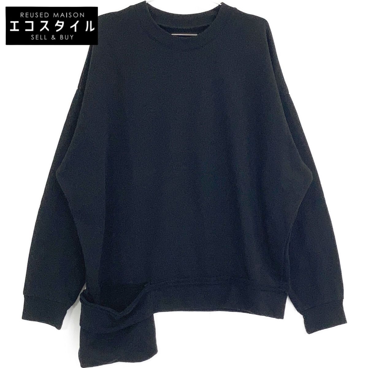 Y's　ワイズ　【美品//25AW】YL-T02-060 SOFT FRENCHTERRY RIGHT POCKET SWEATSHIRT スウェットシャツ/　2
