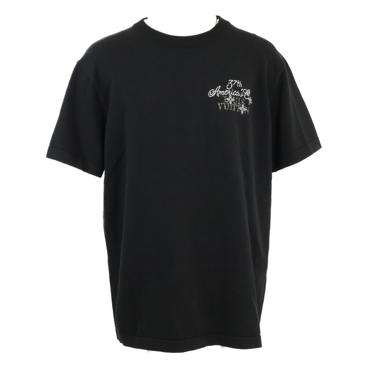 LOUIS VUITTON ルイヴィトン 【新品同様/国内正規/24AW】RM242MH OY8 HRN57W Embellished Short-Sleeved Cotton Crewneck 37thアメリカズカップ 半袖ニットセーター/ XL LOUIS VUITTON ルイヴィトン 【新品同様/国内正規/24AW】RM242MH OY8 HRN57W Embellished Short-Sleeved Cotton Crewneck 37thアメリカズカップ 半袖ニットセーター/ XL