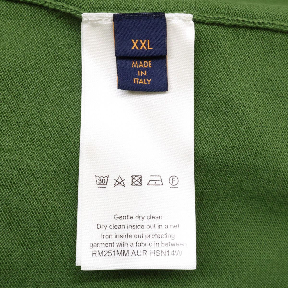 LOUIS VUITTON ルイヴィトン 【美品/国内正規/25年製】RM251MM AUR HSN14W ドッグロゴ クルーネック 半袖ニットセーター/ XXL LOUIS VUITTON ルイヴィトン 【美品/国内正規/25年製】RM251MM AUR HSN14W ドッグロゴ クルーネック 半袖ニットセーター/ XXL